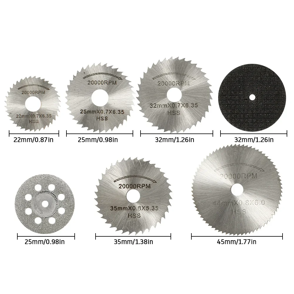 Precision Diamond Cutting & Sanding Disc Set