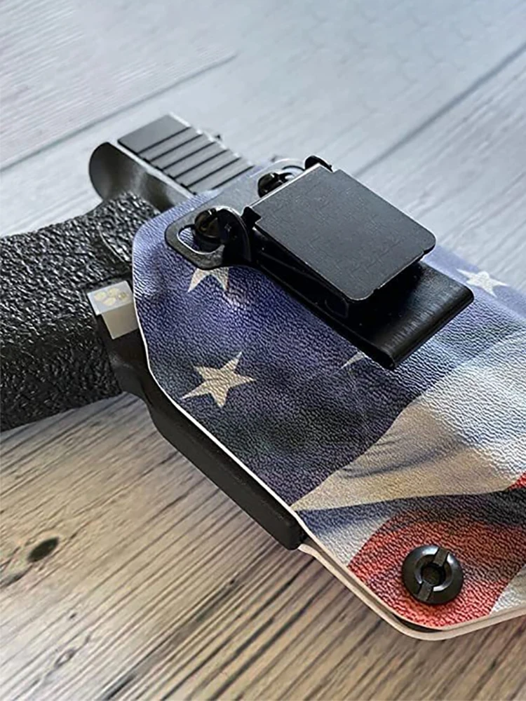 3SetsStainlessSteelHolsterBeltClipsKnifeScabbardKSheathWaist