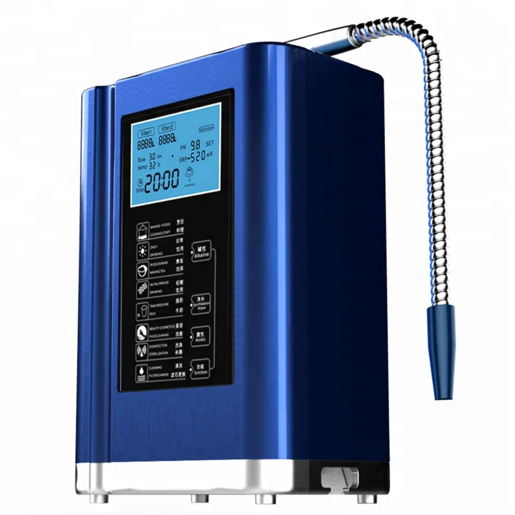 

LCD Touch Control PH 4.0-10.0 Water Ionizer with Japan Filter