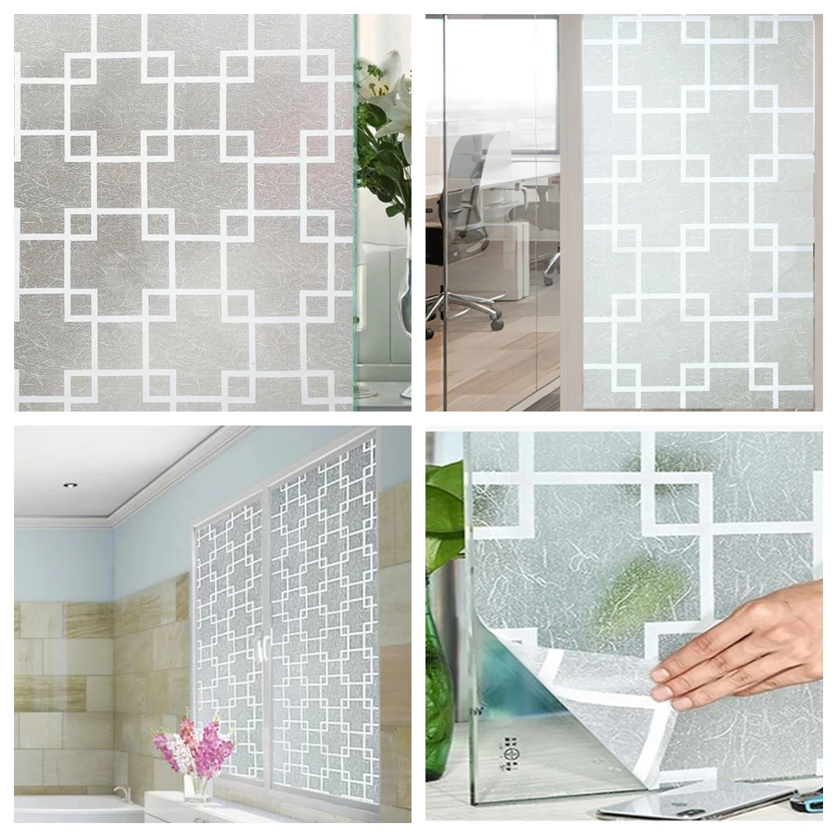 Window Privacy Film Wide 75/90 Cm for Home
