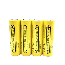 

Lii-40A 21700 4000mah Rechargeable Battery lithium 40A 3.7V 10C discharge High Power batteries High Drain Batteries