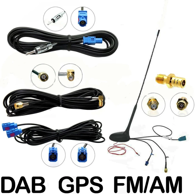 Neue Auto Dach Gummi Radio Antenne Ente AM/FM Schwarz Antenne Fit Für Auto  Lkw Caravan - AliExpress