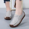 Spring Autumn Light Women's Flat Shoes 2022 New Comfort Plus Size White Women's Vulcanize Shoes Hollow Casual Women Loafers 2