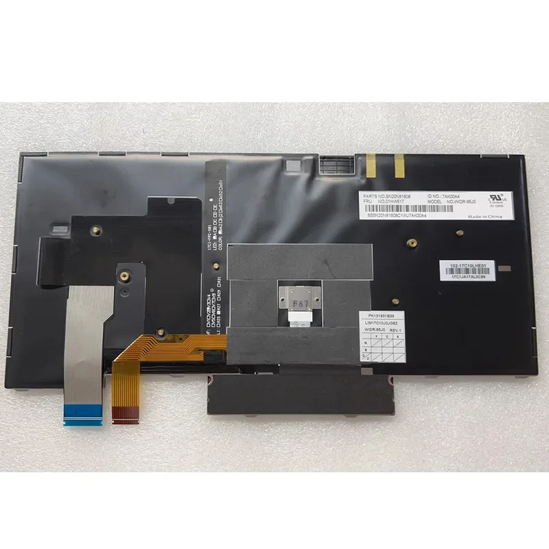 laptop keyboard with Backlit For LENOVO ThinkPad T25 25 01HW517 JP XMSJ