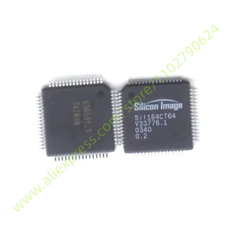 

1PCS New Original TQFP-64 SII164CT64 Linear Video Processor Chip