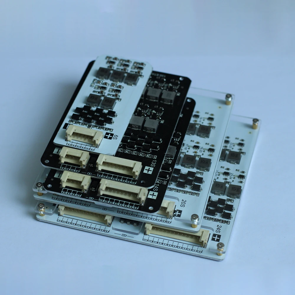 Lítio, Balanceador Ativo, Transferência de Energia, Versão Indutiva, 1.2A BMS 16S 17S
