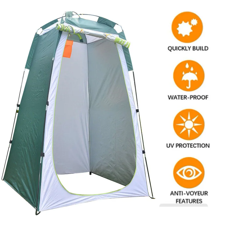 

Portable Outdoor Camping Tent Shower Tent Simple Bath Cover Changing Fitting Room Tent Mobile Toilet Fishing Photography Tent