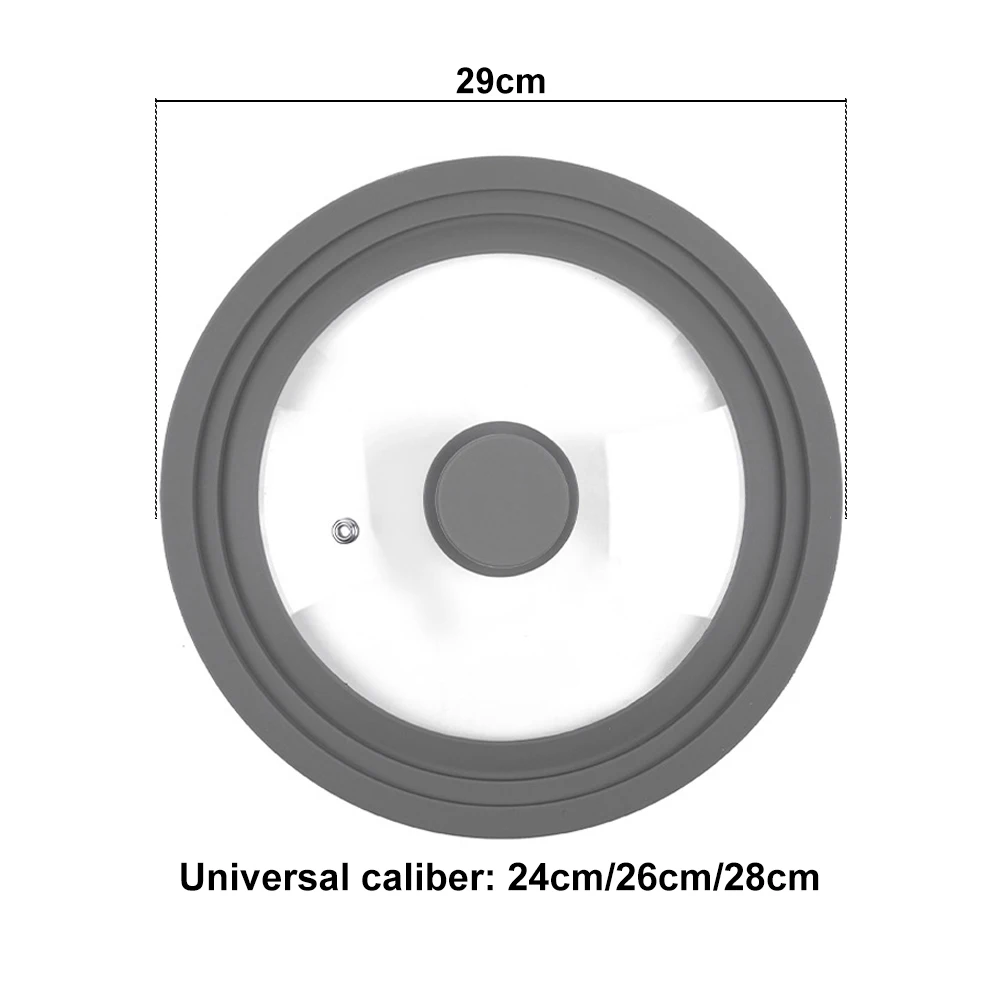 Silicone Pot Handle & Lid Protector – Non-stick Tempered Glass Cookware Cover