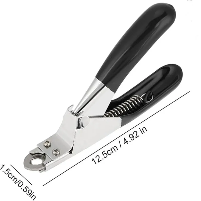Dog Cat Nail Clipper Stainless Steel Pet Toes Cutter Scissor Grooming Tool for Small Medium Dogs Cats Guillotine Nail Clipper