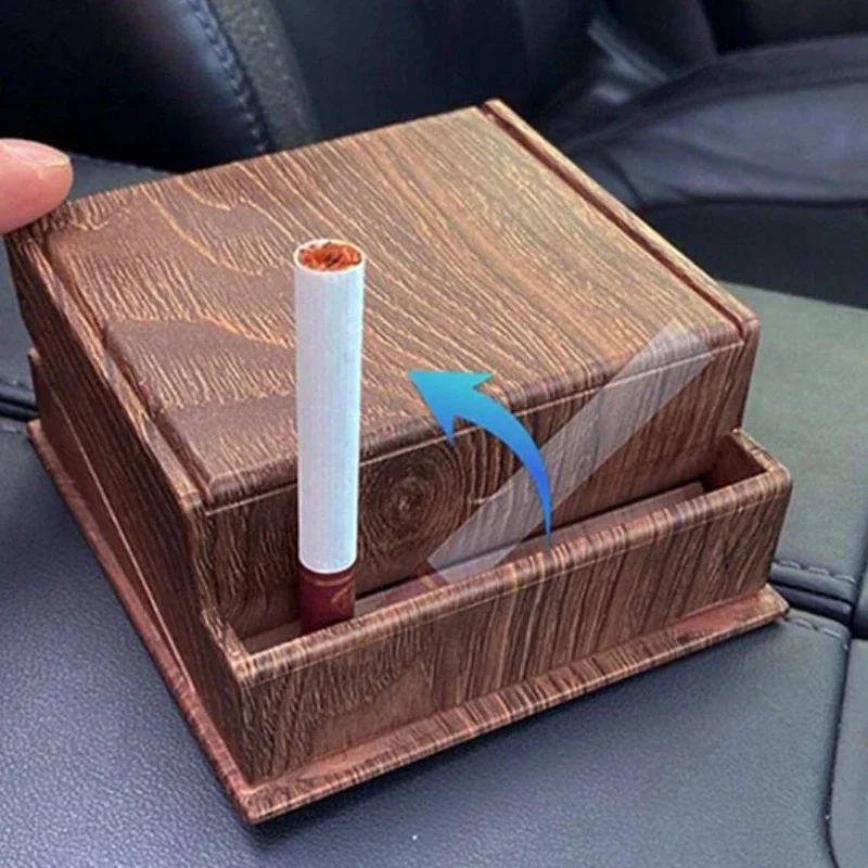 

Automatic Bounce Cigarette Box For Car Creative Slim Case Cigarette Storage Holder for Smoker Gift for Men Smoking Accessories