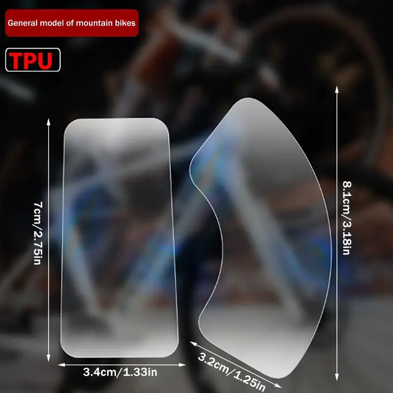 Bicycle Frame Scratch-Resistant Protective Stickers