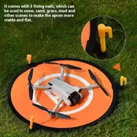 【Foldable Landing Pads For 4 Pro/Air 3S/NEO/Mini 4 Pro/3 Pro/Mini 4K/2/AVATA 2 Drone Mat Quadcopters Accessories】 2