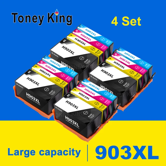 New upgrade 903 903XL compatible ink cartridge for hp Officejet Pro 6950  6960 6961 6963 6964 All-in-one Printer, hp 903XL 907XL - AliExpress