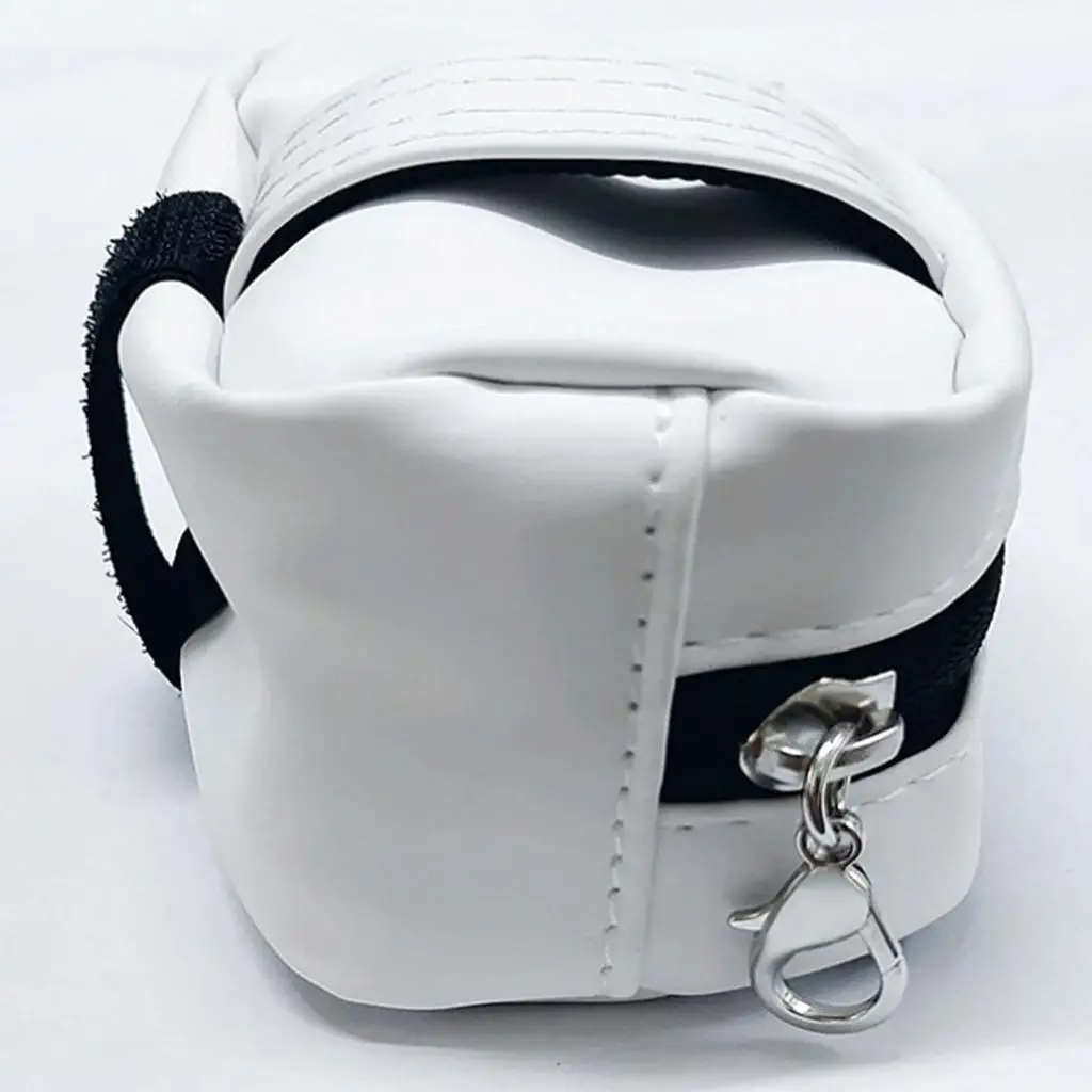 

Golf Ball Carry Bag Small Portable Waterproof Golf Ball Holder Sack Black
