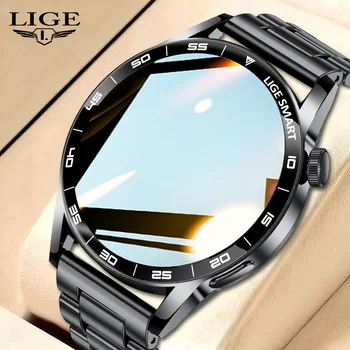 LIGE 2026 Nuovo Smartwatch per Uomo e Donna, Compatibile con Android e iOS, Display HD da 1.38'', Chiamate Bluetooth, Monitoraggio Frequenza Cardiaca, Impermeabile, Orologio Sportivo Intelligente