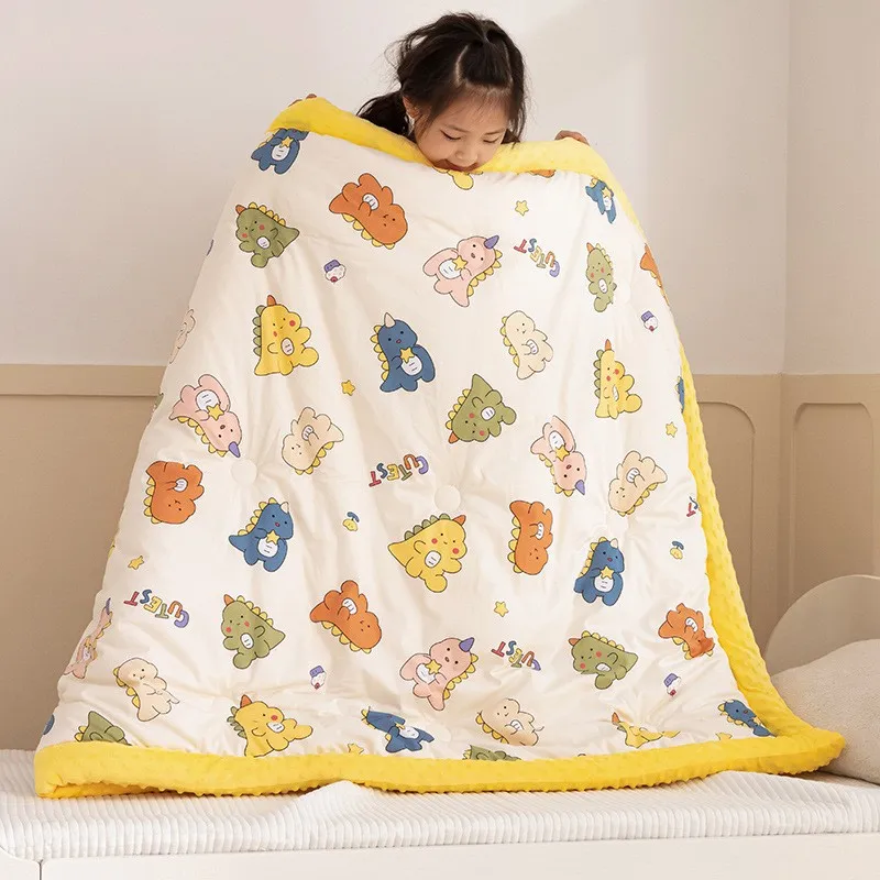 120X150cm Cotton Autum Baby Quilt Doudou Blanket Newborn Winter Warm Kids Comforter Thicken Children's Quilt Bedding Baby Item 3