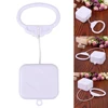 Pull String Cord Music Box White Baby Infant Kids Bed Bell Rattle Toy Gifts New Parts Accessories for Children Brahms Lullaby 1