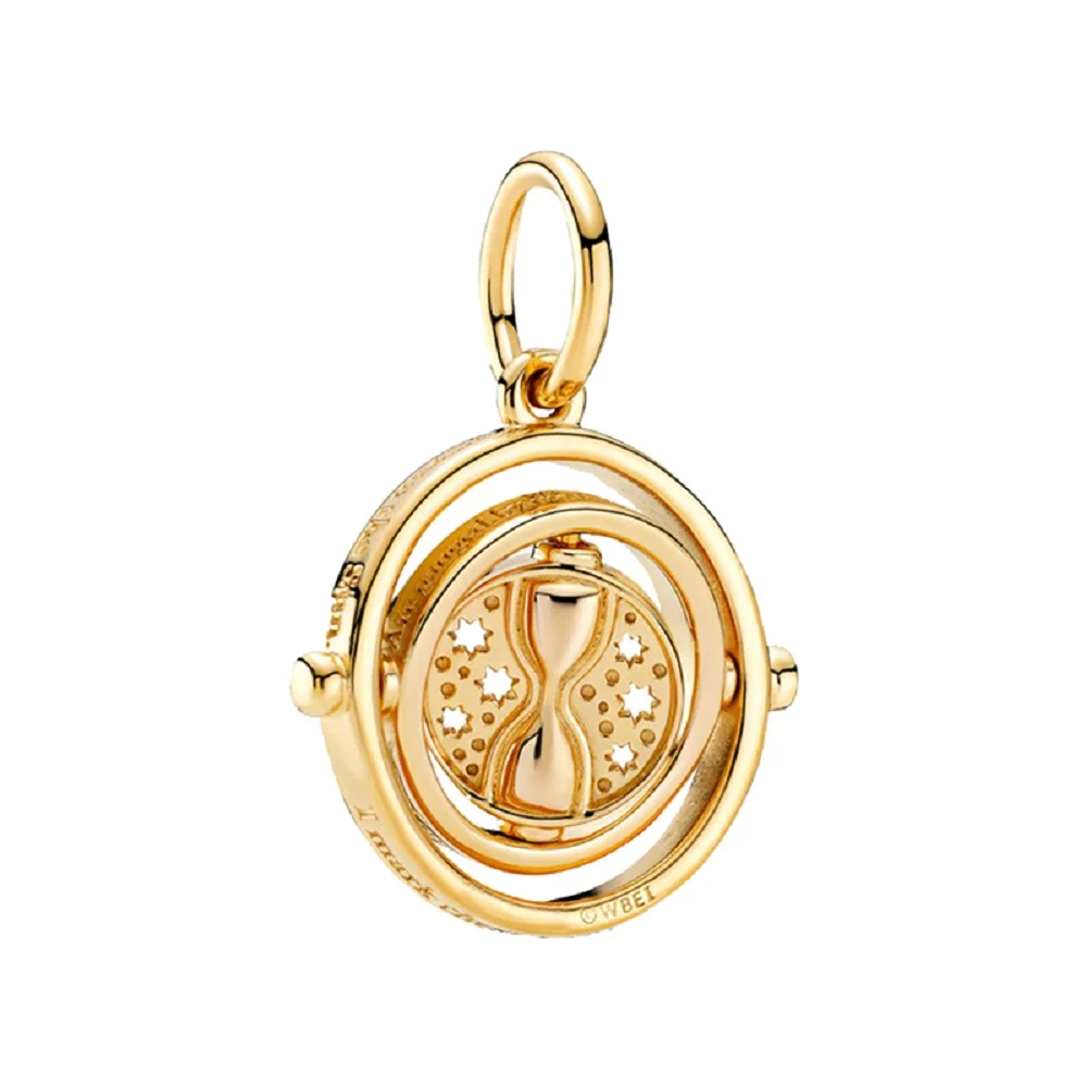 Potdemiel Pure Silver Card Charm Pendant