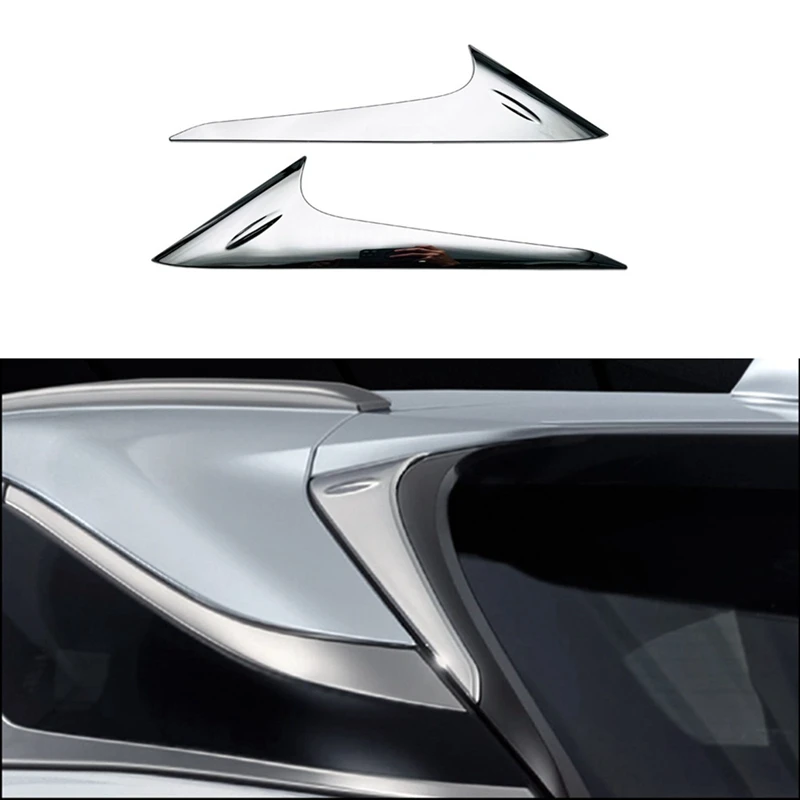 

ABS Rear Window Side Molding For Lexus RX450H RX200T RX350 2023 Exterior Accessories ,2PCS