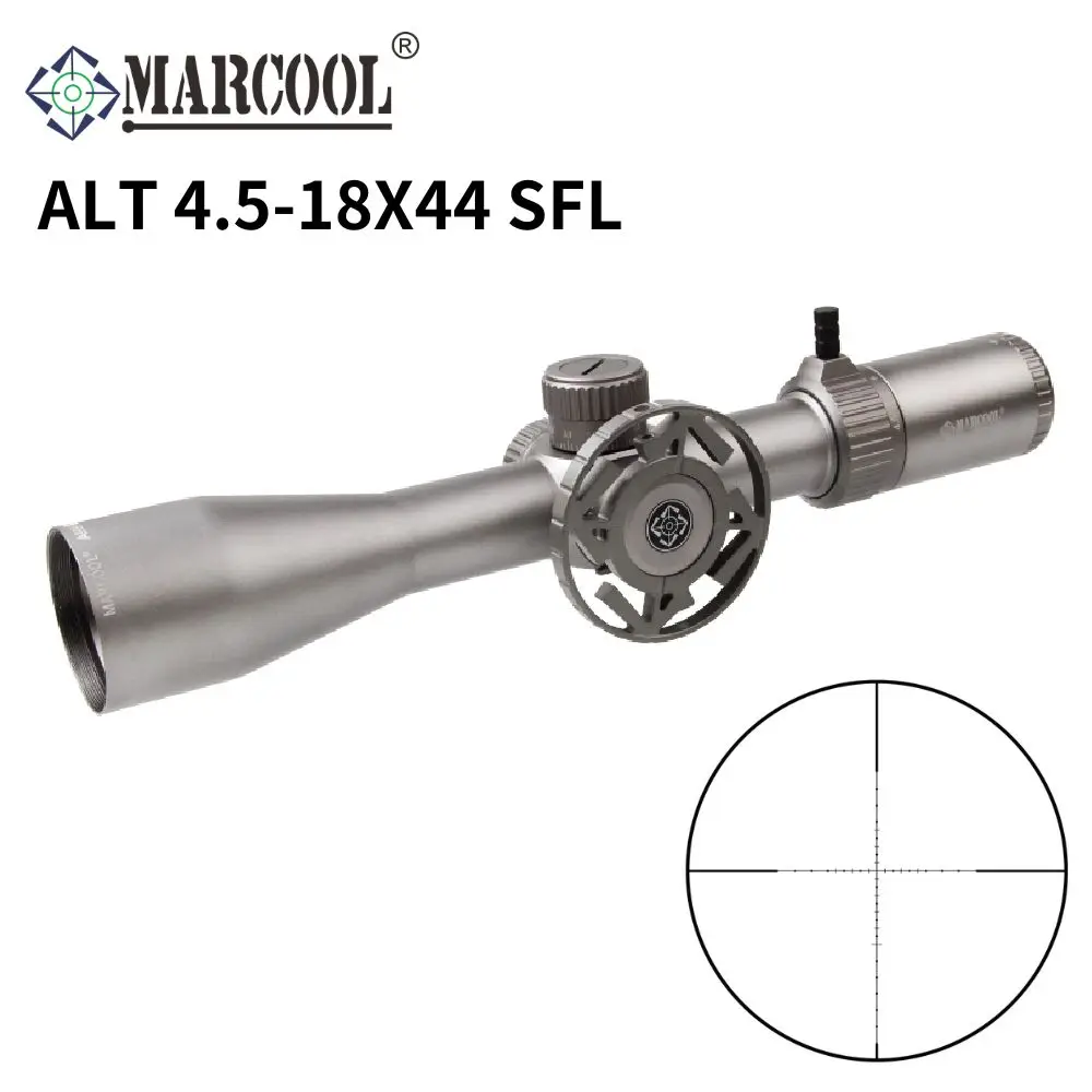 

MARCOOL 4.5-18X44 SFP Wide-Angle Optical Sight Tactical Second Focal Plane 1/10Mil Riflescope For Hunting Rifle .223 Airsoft