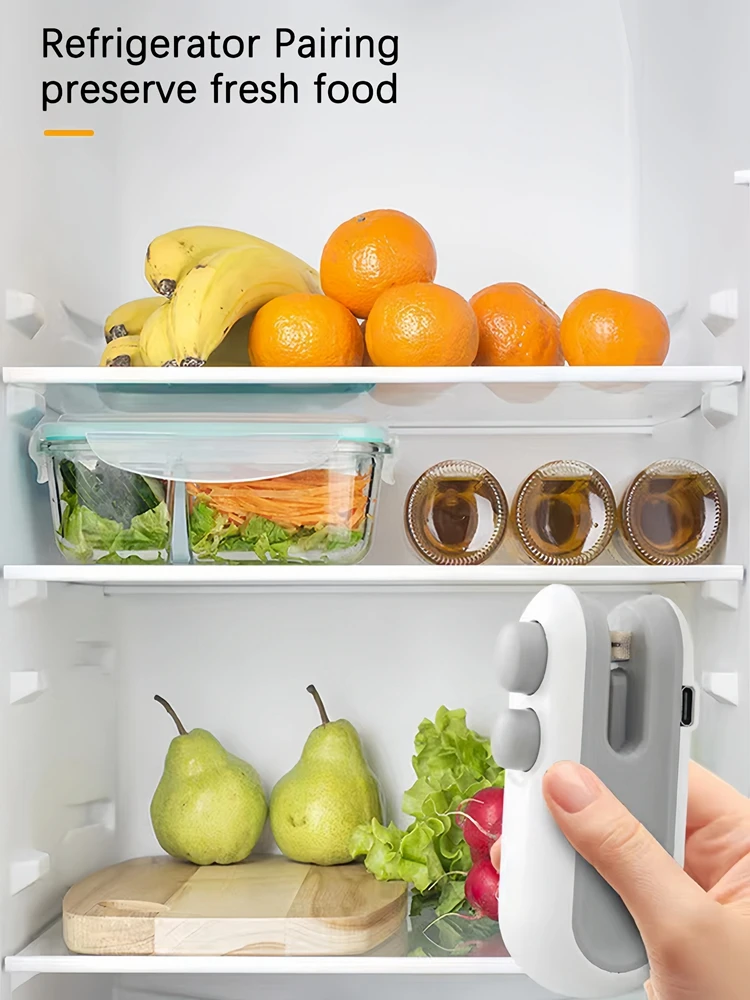 Mini Heat Bag Sealing Machine Handheld Sealer Food Packaging Heat Sealer