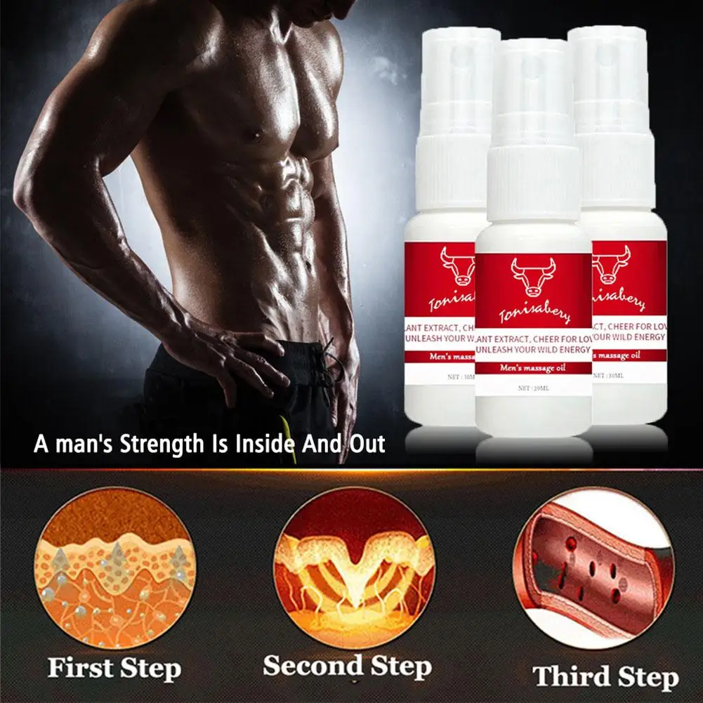Penis Enlargement Growth Men Massage Oil Big Cock Fluid Penis Erection Enhancement Male Health Care 10ml