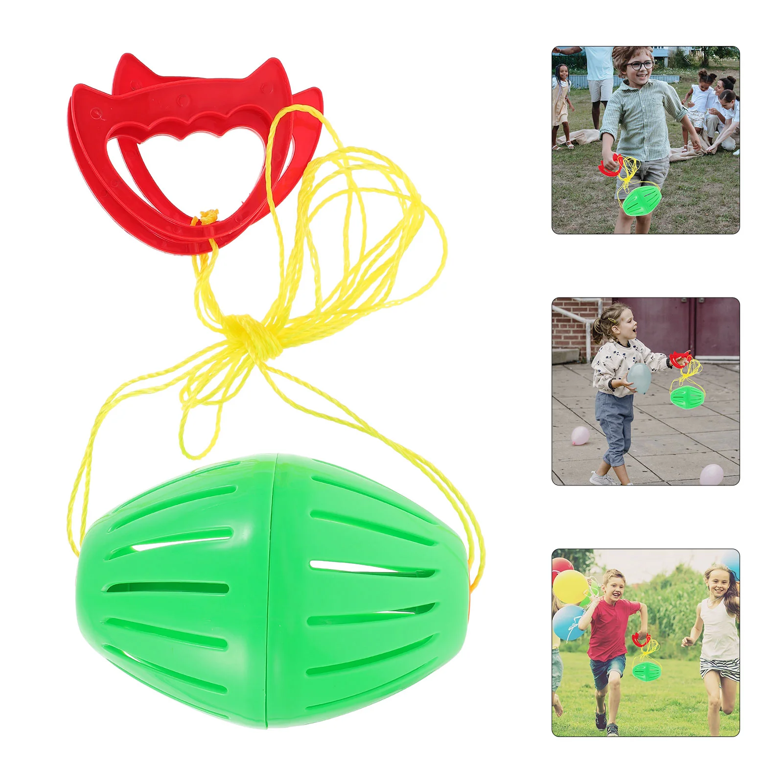 

Kid Toys Hand Pull Balls for Kids Trainer Shuttle Games Sliding