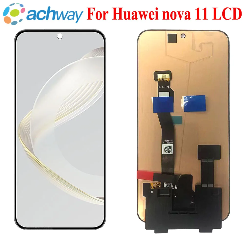 

6.7 inch For Huawei nova 11 LCD FOA-AL00 FOA-LX Screen Replacement OLED Touch Display LCD Pantalla Panel Digitizer Assembly Part
