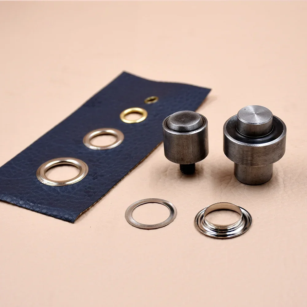Eyelets Metal hole mold rivet Button mold machine for buttons Eyelets installation tool Metal stomatal dies Manual mold