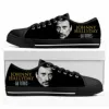 Johnny Hallyday Rock Singer Low Top High Quality Sneakers Mens Women Teenager Canvas Sneaker Casual Couple Shoes Custom Shoe 2