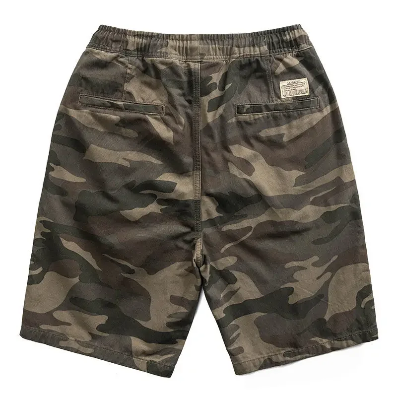 Shorts Cargo Hombre Shorts Cargo Sueltos De Camuflaje Para Hombre