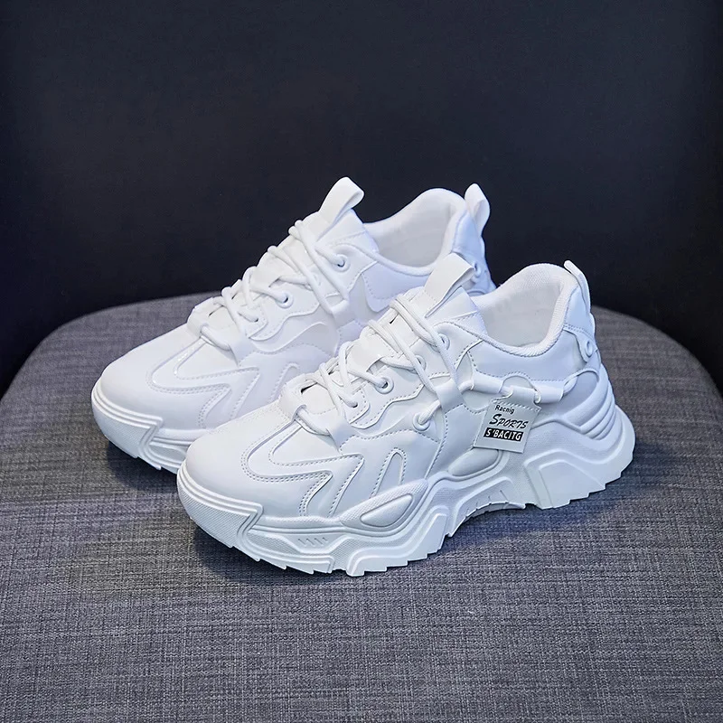 

Sneakers for Women with Free Shipping 2022 Designer Platform Casual Sports Running Vulcanized White Shoes Female Chunky Sneaker