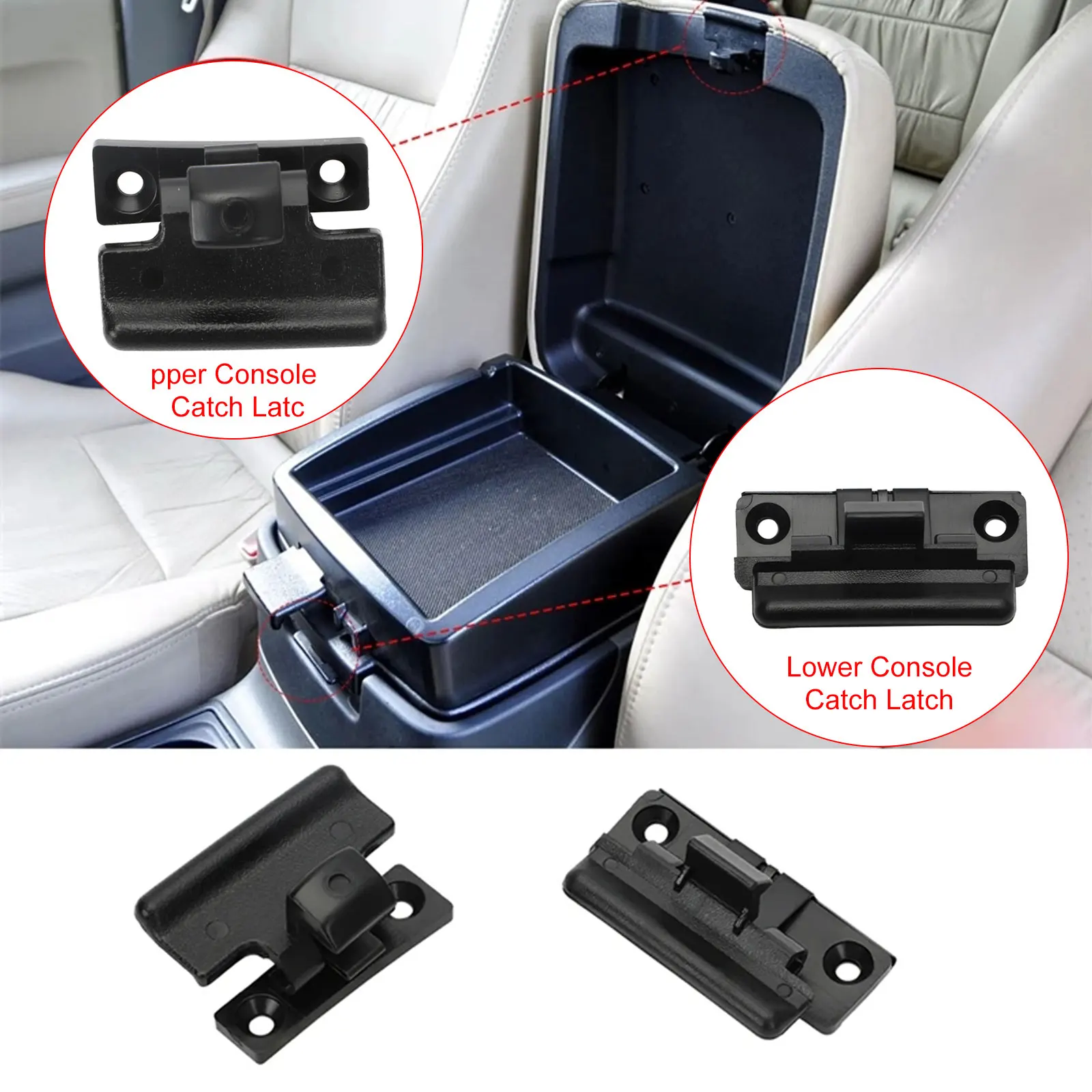 

1Pcs Car Console Catch Latch MR532555 Armrest Box Cover Upper Latch Clip For Pajero 2000-2018 NM NP NS NT NW & NX