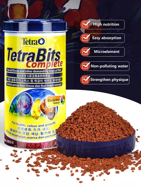 독일산 컬러풀 엔젤피쉬 특수 사료: 자연 색상 향상을 위한 수족관의 색감 축제