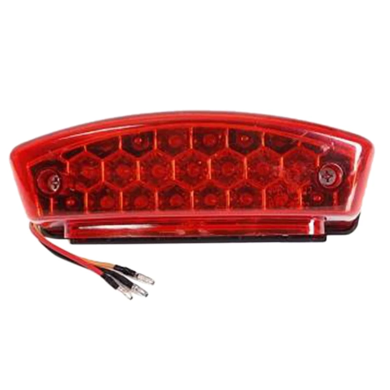 

Universal Motorcycle LED Tail Light Brake Indicator Lamp Motorbike Rear Lamp Modified Accessories Decorative Light