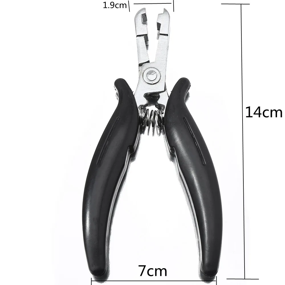 Heat Fusion Glue Keratin Bonding Micro Rings Removal Pliers for Hair Extensions Tools Fusion Rebond Remover Alicates para cabelo hair extension pliers
