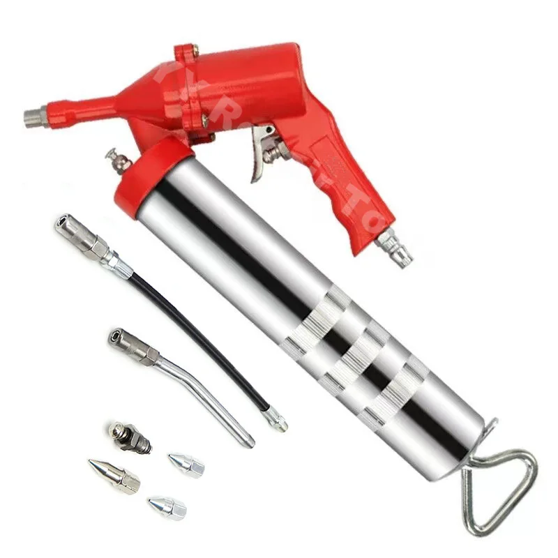 1 set 400CC Pneumatic Grease Gun Portable Pneumatic Compressor Pump