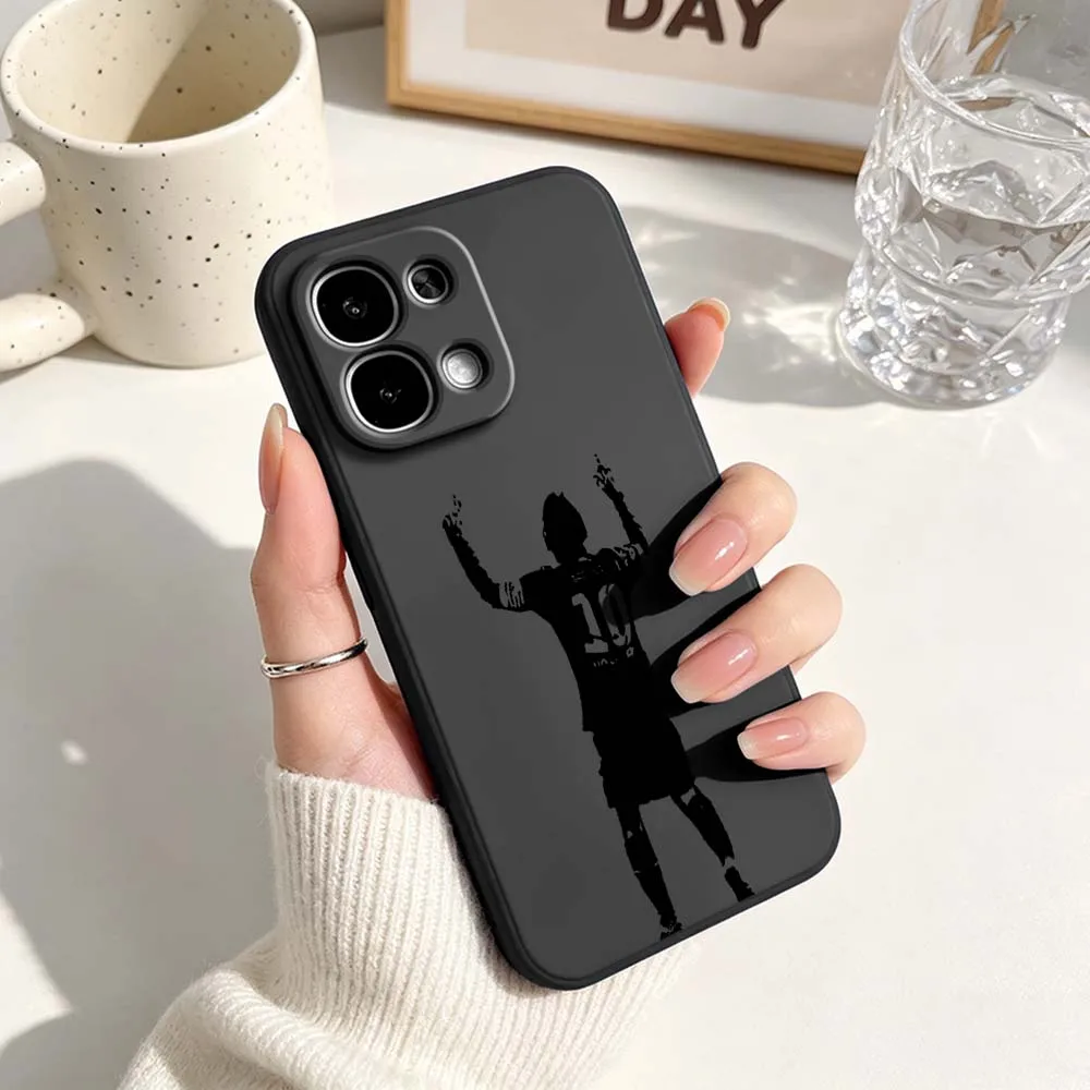 Luxury Football Star Black Phone Case