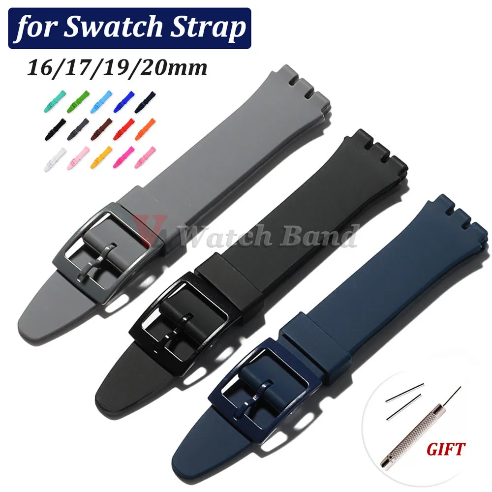 Colorful Silicone Sports Watch Band - Versatile Replacement Wrist Strap for Men and Women Accessories