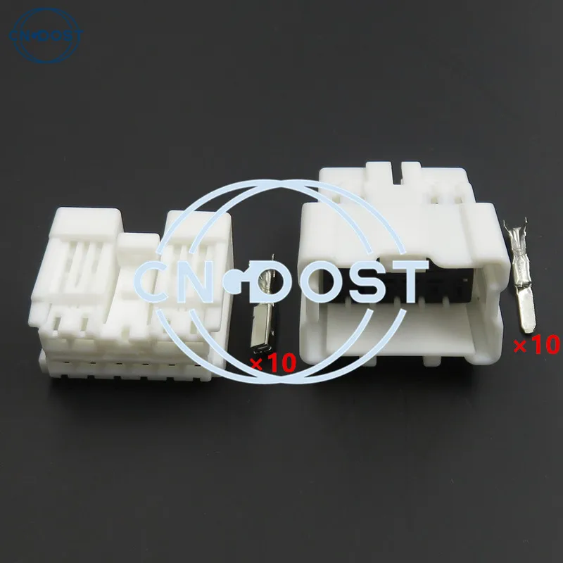 

1 Set 10 Pin Automotive Wiring Harness Plug Car Connector 1674113-1 1674116-1 6098-6952 6098-6978 For Auto Motor