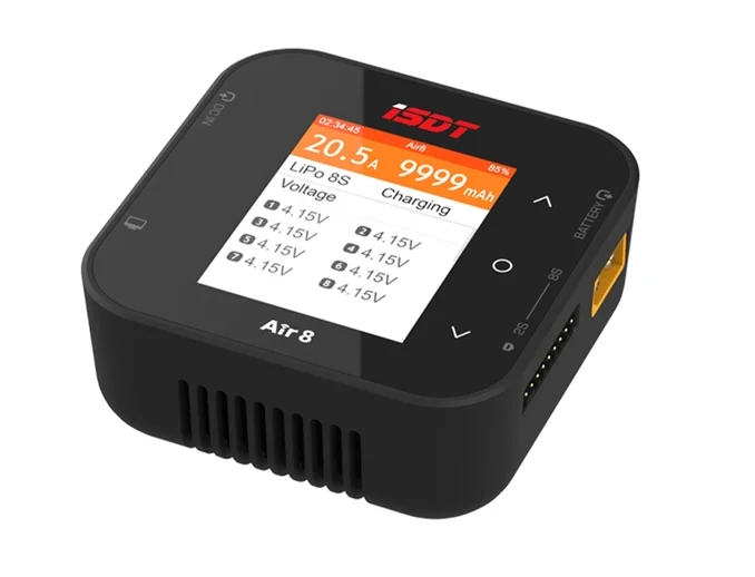 ISDT Air8 500W Chargeur LiPo RC 1-8S 20A + Q6 Nano 200W 1-6S