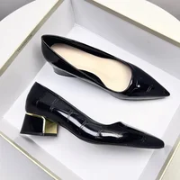 comfortable and versatile design, luxurious and light, high-end fashion, matching with small skirt, ladies' single shoes - Image 4