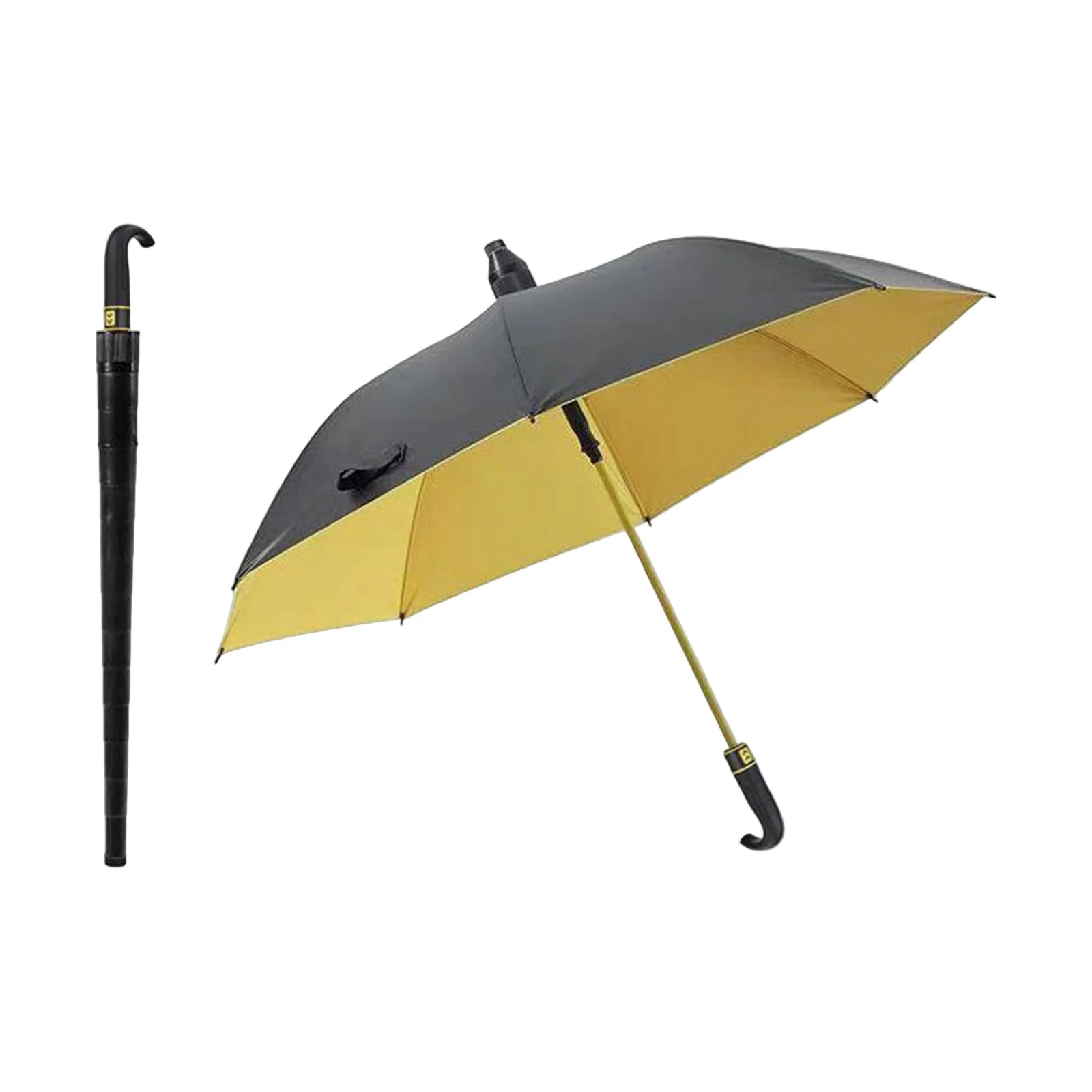 125cm umbrellas With Waterproof Cover Enlarged Portable Long Handle With Curved Hook, Automatic sun umbrella Rain umbrellas