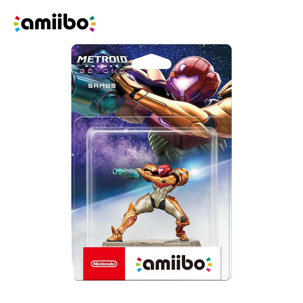 Nintendo Switch Amiibo Figure - Sylux/Samus/Samus Viole - Metroid