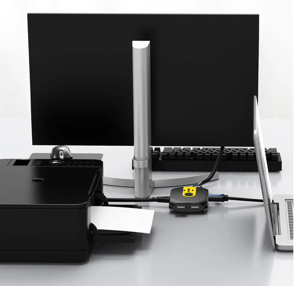 120Hz Video Switch, 2 Portas com Controlador