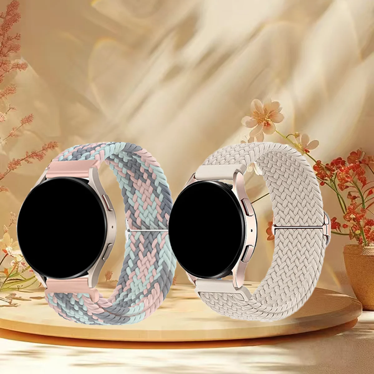 2-Pack Braided Loop Watchbands in Multiple Sizes