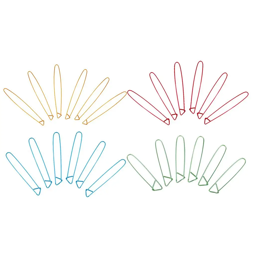 합금 스티치 거치대 핀 니트 뜨게 바늘, 크로셰 후크-XL, 6 개/조각
