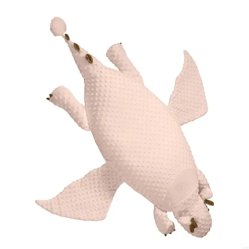 J6BE Cartoon Dragon Baby Soothing Pillow for Newborns Helping Relieve Gas and Colic Soft & Comfortable Mood Comforting Toy