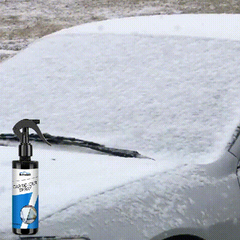 Winter Car Snow Removal Spray Cleaning De-icer Car Windscreen Windows Fast Defrost Melting Ice Spray Artifact Anti-skid Supplies