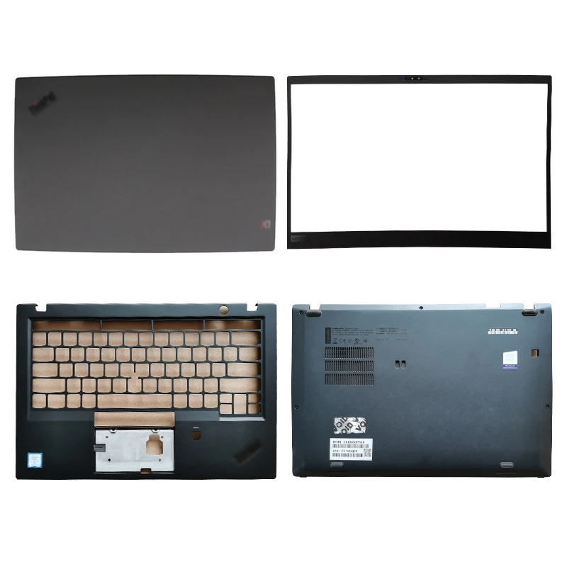 

Новинка, корпус FHD для ноутбуков Lenovo Thinkpad X1 Carbon 6-го поколения 2018 01YR430, задняя крышка для ноутбука/Передняя панель/Упор для рук/Нижняя крышка